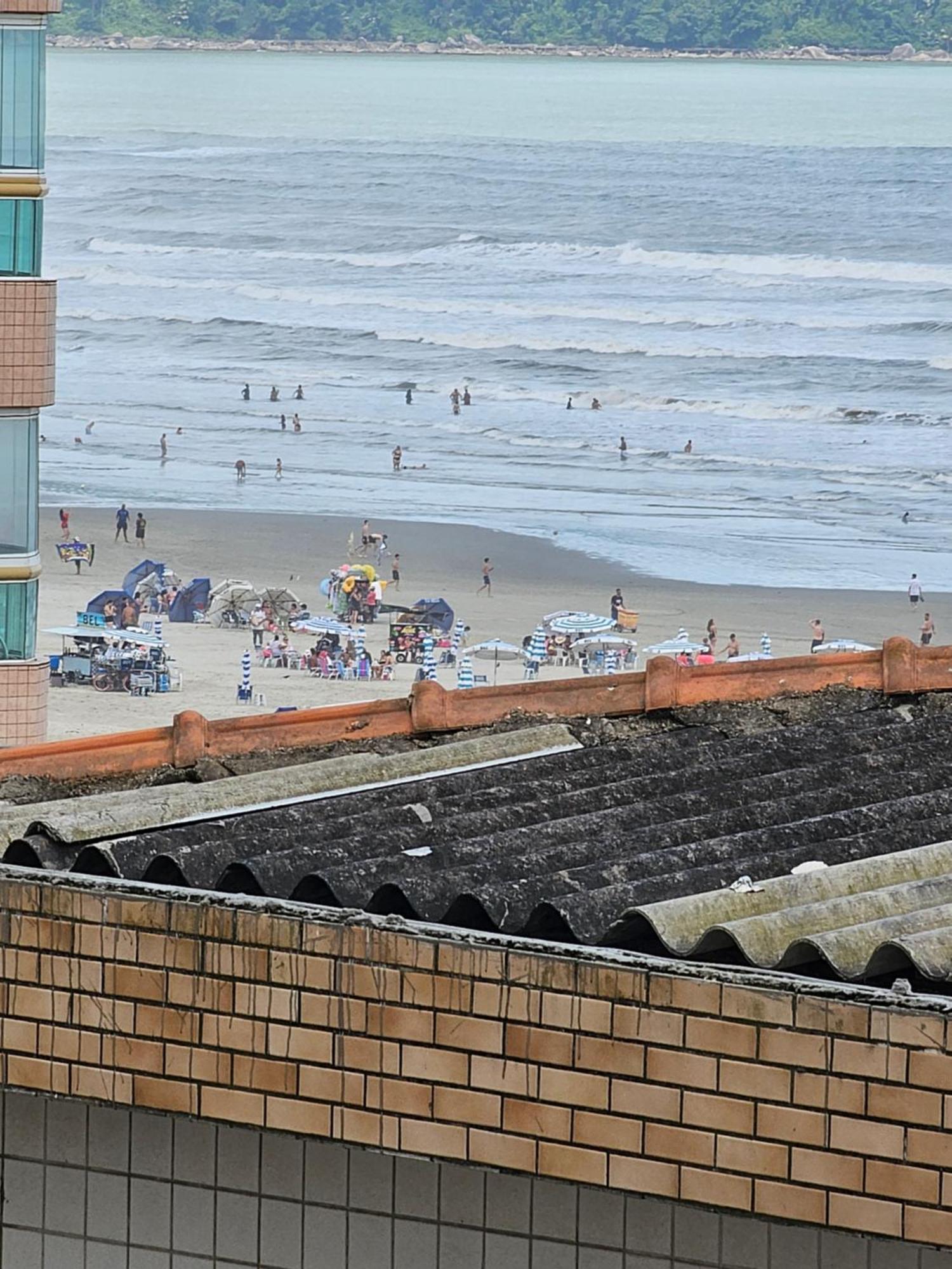 Apartamento Com Vista Ao Mar Praia Grande  Zewnętrze zdjęcie